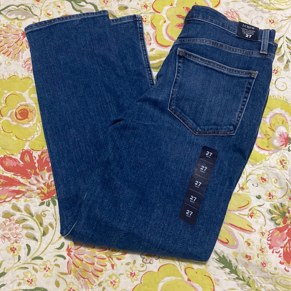 NWT J Crew high rise jeans